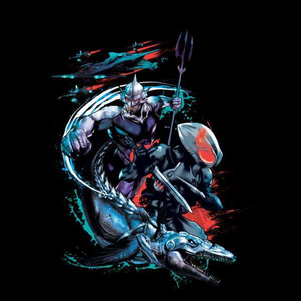 Aquaman Black Manta & Ocean Master trui - Zwart - XXL