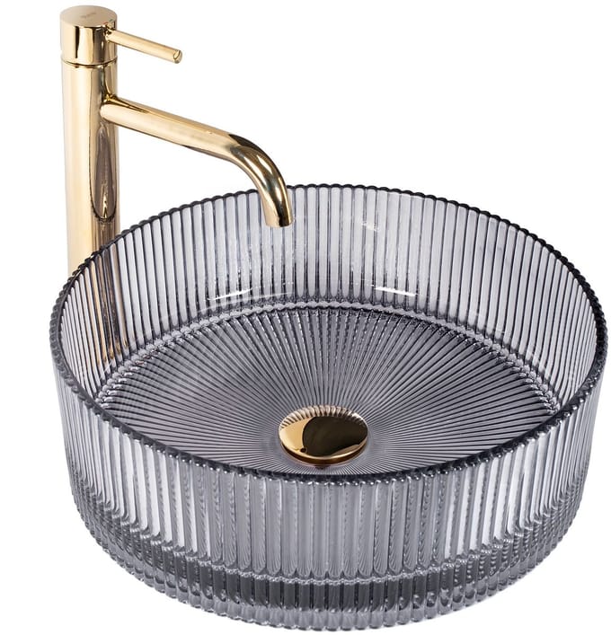 Rea Ingrid 36 Opzetwastafel Grjis 36X36X11,5CM