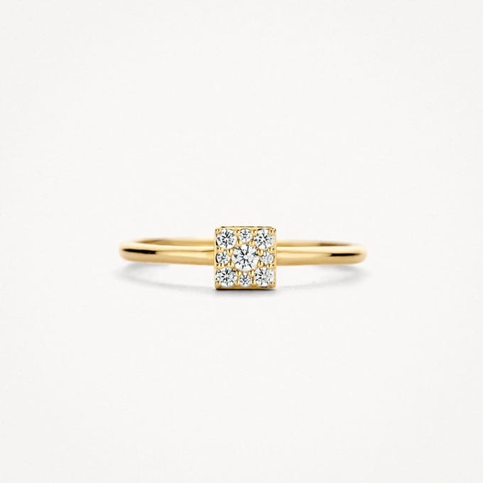 Blush gouden ring Ring 1278YZI/54 | Blush Ring 1278YZI/54 ring sieraden accessoire dames tijdloos design