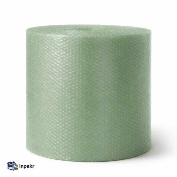 Inpakr BIO Noppenfolie - 1 stuks - Groen - LDPE