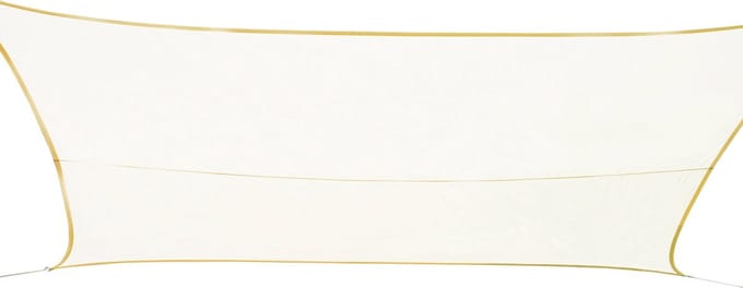 Practo Garden - Schaduwzeil - Vierkant - 3.6 x 3.6 m - Crème