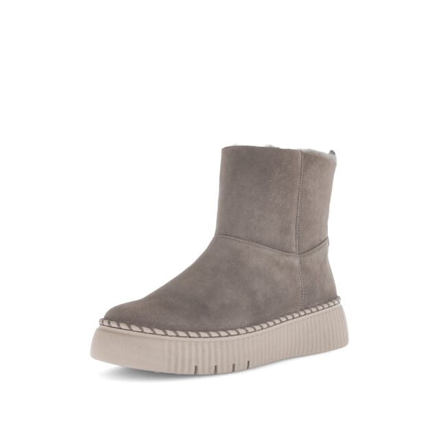Gabor Gabor Enkellaarsjes taupe Suede