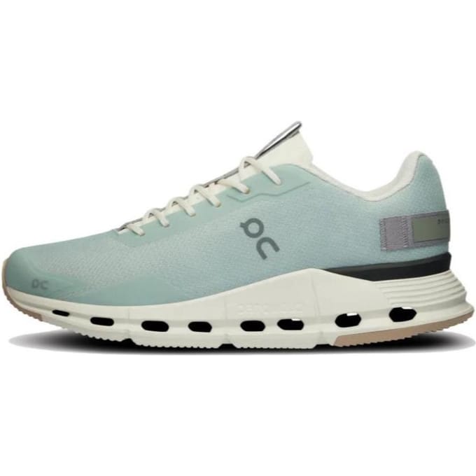 On Cloudnova Comfortabele Schokabsorberende Duurzame Lage Top Hardloopschoenen Dames sneaker Grijs Groen 26.97875 37 gray