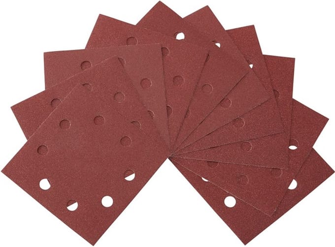 DeWALT P320 Schuurpapier 1/4 Velcro (10 stuks) - DT3026