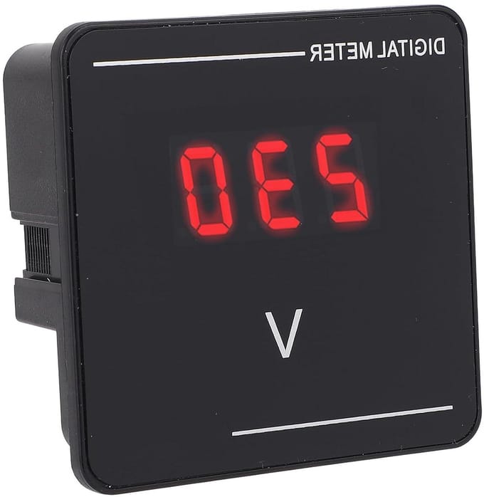 Digitale Spanningsmeter - AC Tester - Industriële Automatisering - Breed Meetbereik - 50-500V - Rood