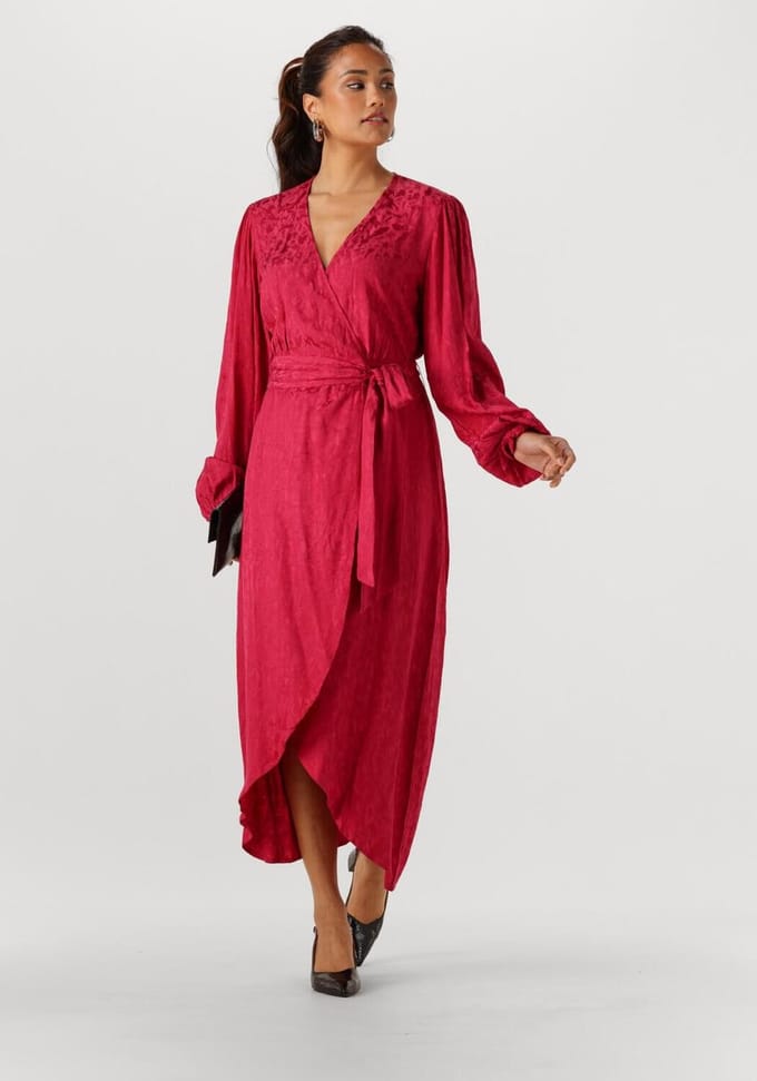 Freebird Blossom Midi Dress Beet Red Taglia: S | Abiti Midi Outlet | Donna | Rosso