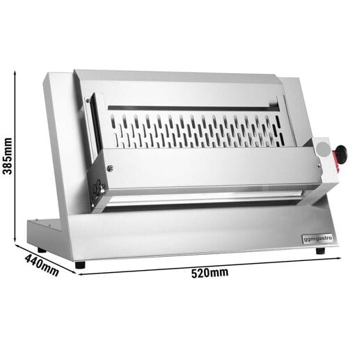 GGM Gastro Teigausroller - für 350mm Pizzateig - Teigdicke 1 bis 4mm
