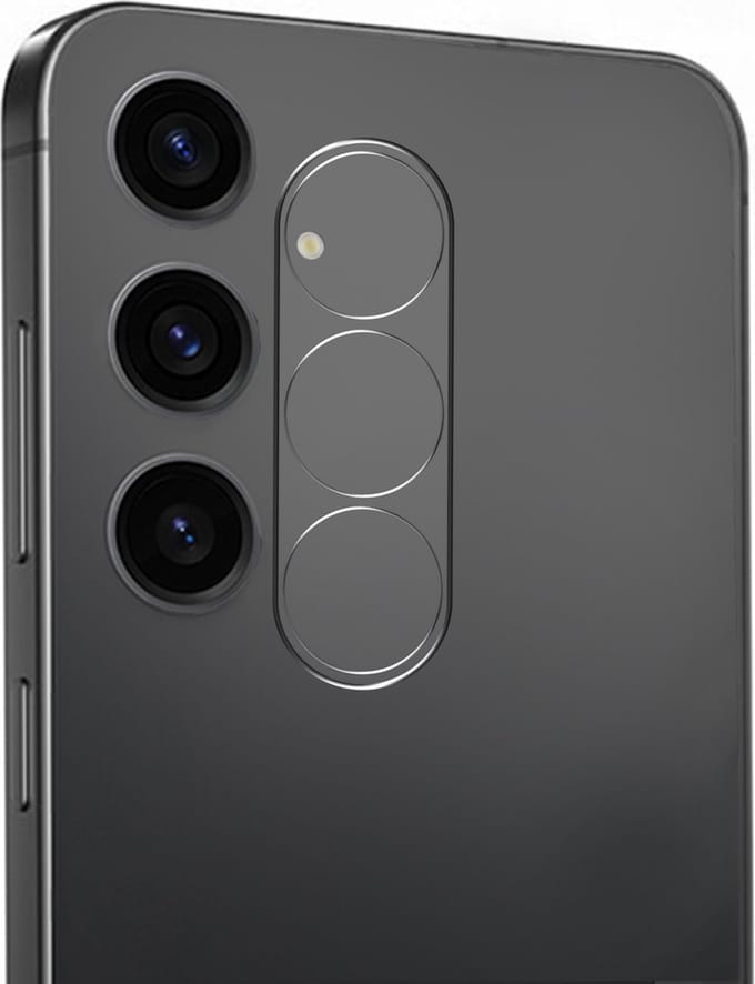 Camera Lens Protector - Geschikt voor Samsung Galaxy S24 Plus - Extra Sterk - Gehard Glas - Camera Screenprotector - Beschermglas - Tempered Glass - Screen Protector