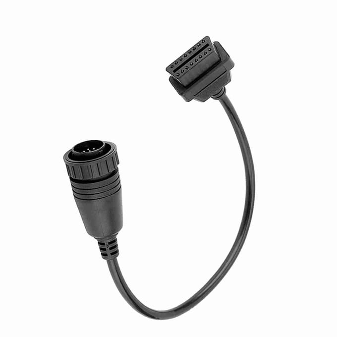 Câble adaptateur 14 broches vers OBD2 16 broches pour Mercedes Benz Sprinter blanc