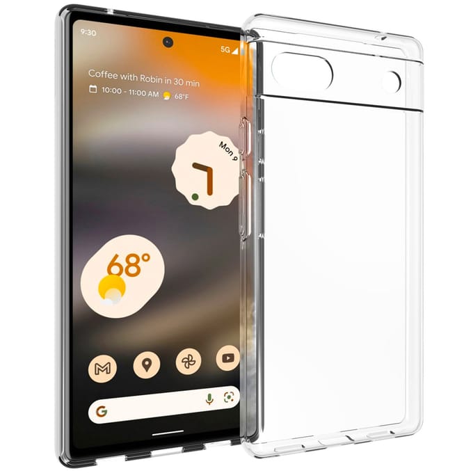 Accezz Hoesje - Geschikt voor Google Pixel 6a - Clear Backcover - Transparant