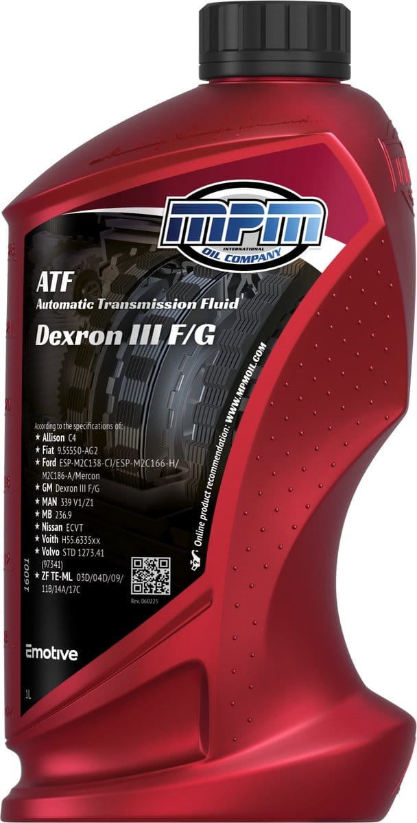 MPM Automatische versnellingsbakolie Dexron III F/G - 1 liter