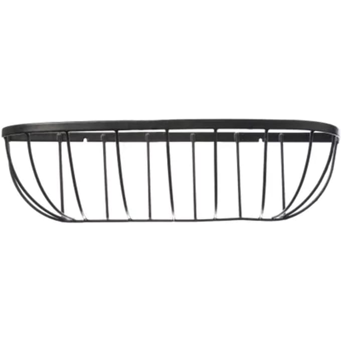 Nature Zwart Smeedijzeren Hanging Basket 16,5x61x16cm