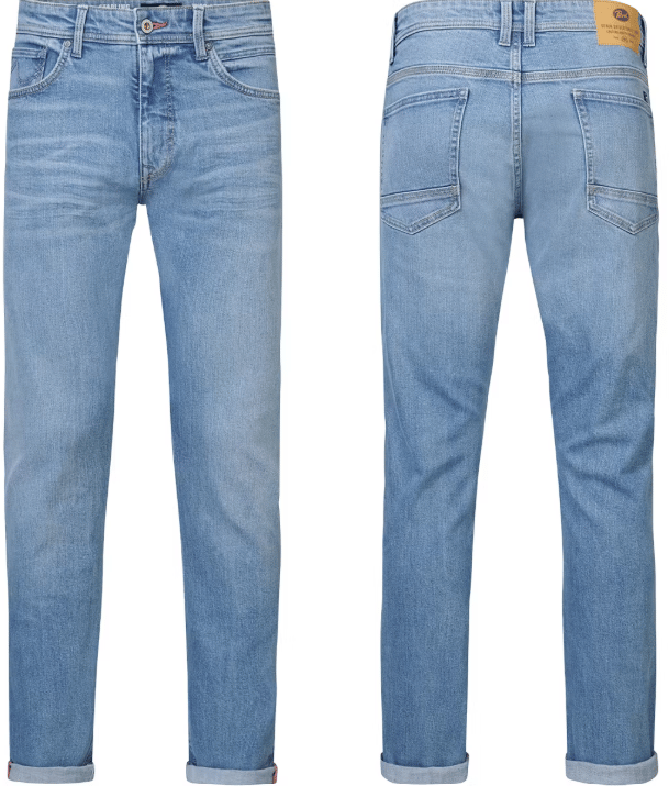 Petrol Industries Santiago Jeans - Denim Straight - Light Used - Maat 44