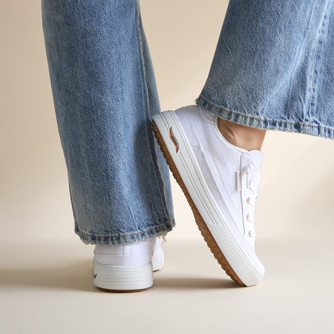Skechers ARCH FIT ARCADE-MEET YA THERE Dames Sneakers - Wit