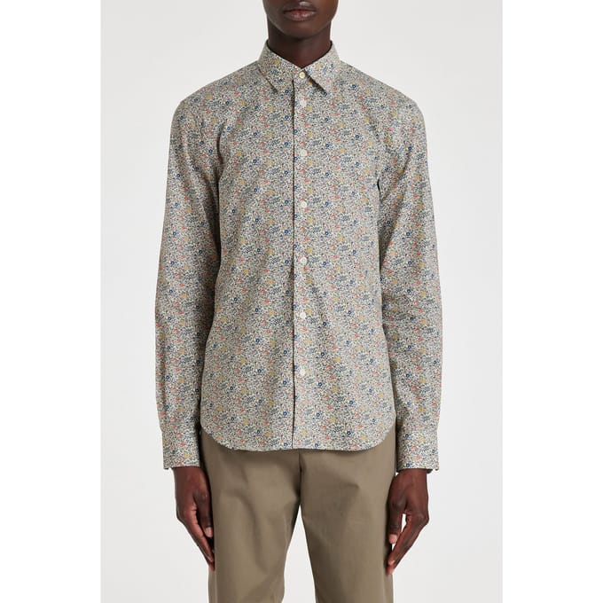 Paul Smith S/c Slim Fit Shirt Multi Coloured Maat: S | Casual Overhemden Outlet | Heren