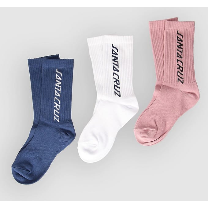 Santa Cruz Strip Sokken 3Pk Sokken patroon