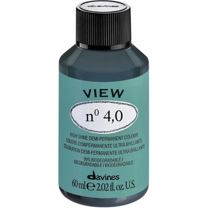 Davines high shine demi permanent color View 60ML 4.0 Brown