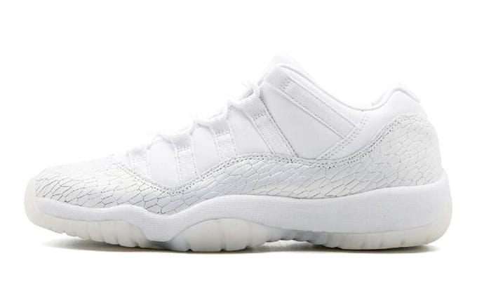 Air Jordan 11 Retro Low Premium 'Frost White' Gs 897331-100 38.5 white