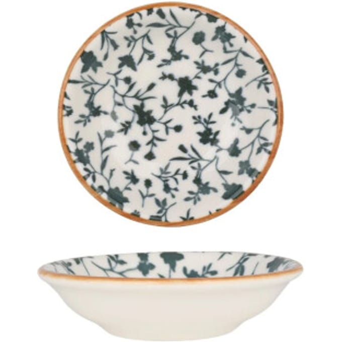 Bonna Serveerschaal - Calif - Porselein - 9 cm (50cc) - set van 2