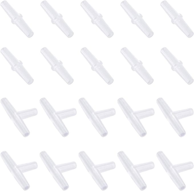 Solidchoice - 40-delige Aquarium Luchtklep Connector Set