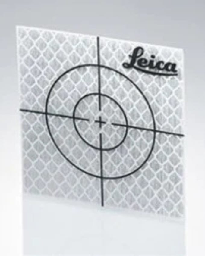 Leica Meetstickers 40x40 wit