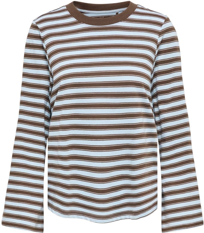 Regular fit shirt met lange mouwen van puur katoen model 'LUNA'