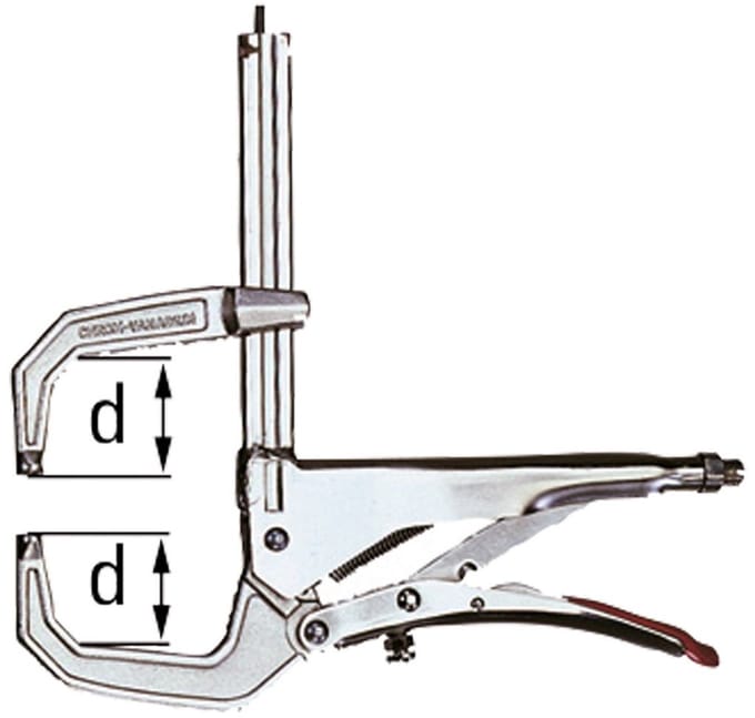 Bessey C-greep tang - GRZC