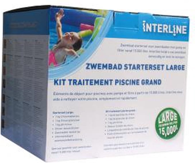 Interline Zwembad Chloor Starterspakket Large Organisch
