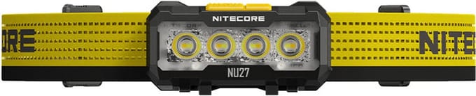 Nitecore NU27 Hoofdlamp Oplaadbaar Shadow Black
