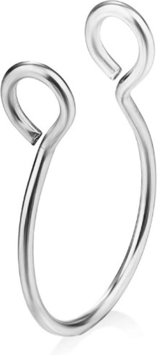 Go Go Gadget - Fake septum piercing - Nep piercing - Ringetje - Neus piercing - Zilver