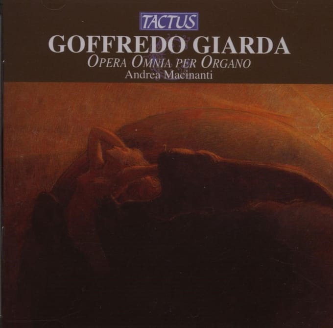 Andrea Macinanti - Giarda: Opera Omnia Per Organo (CD)