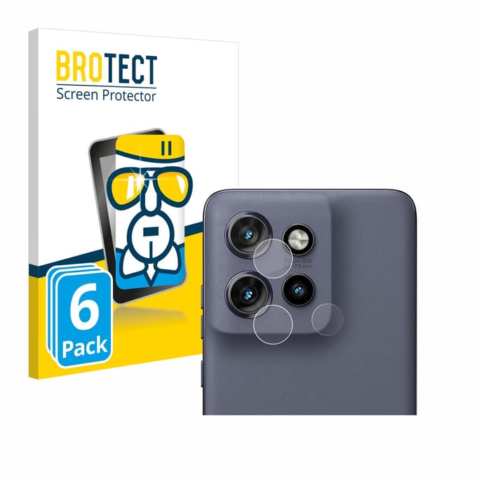 Screenprotector 6 Stuks voor Motorola Edge 50 Neo (ALLEEN Camera Lens) Beschermglas transparant