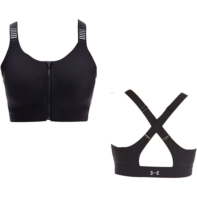Under Armour Sportbeha High Impact Reflecterende Ritssluiting - Dames
