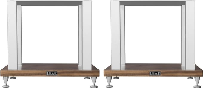 Leak Sandwich 250 Stands Luidsprekerstands - Optimale Luisterhoogte - Stabiele Constructie - Elegant Design - Walnoot