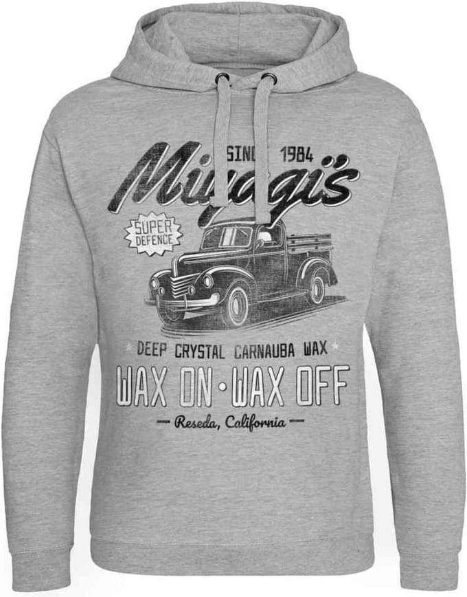 The Karate Kid Hoodie/trui -S- Miyagi's Super Defence Waxing Grijs