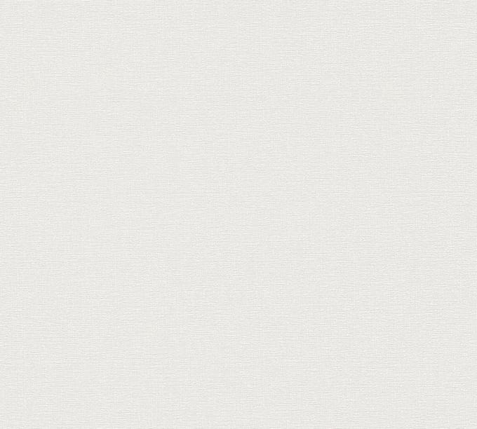 TEXTIELLOOK BEHANG | Basic - Lichtgrijs Crème - A.S. Création Casual Living