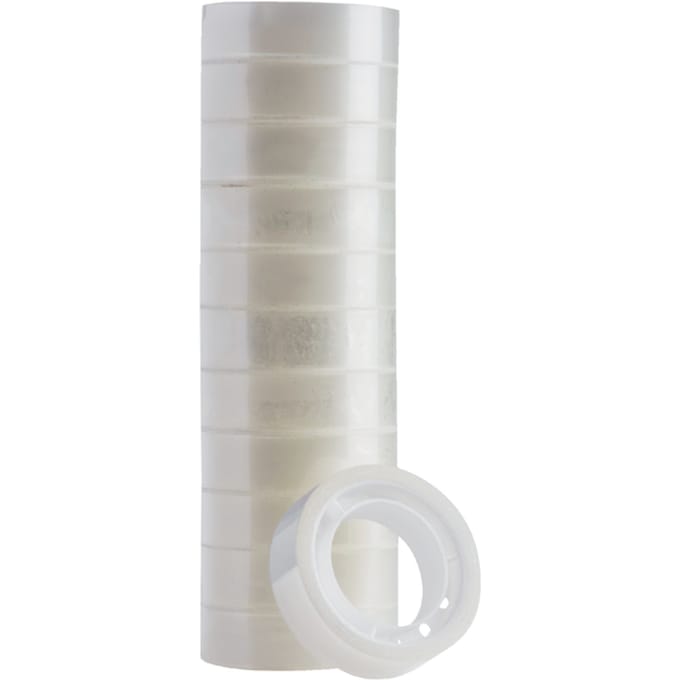 Plakband Quantore 12mmx10m transparant