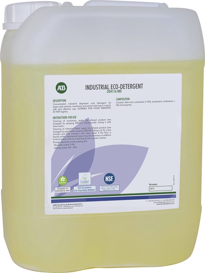 A&B Industrial eco-detergent