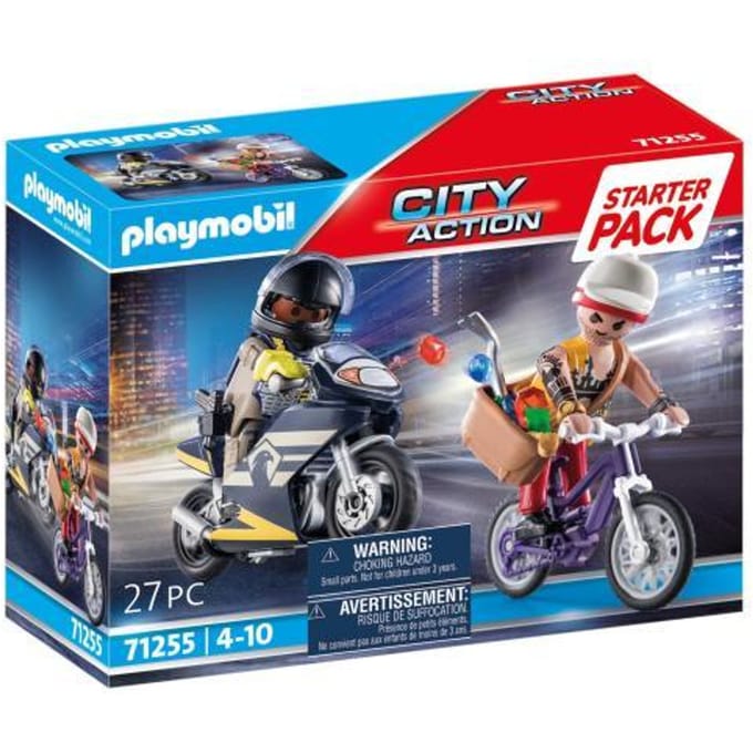 PLAYMOBIL 71255 StarterPack Speciale Eenheid en juwelendief Bouwsets