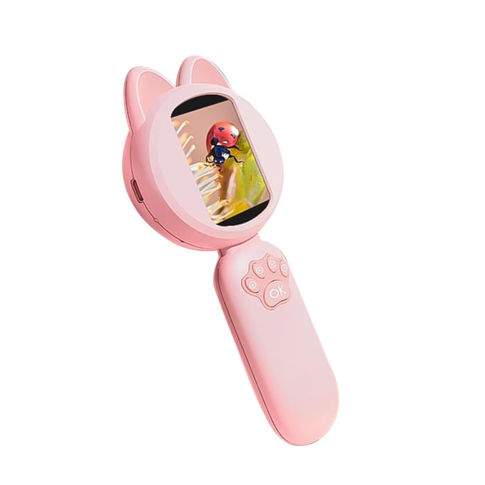 Handheld Digitale Vergrootglas voor Kinderen 2,0 Inch IPS Scherm 4x Digitale Zoom Handmatige Focus 16MP