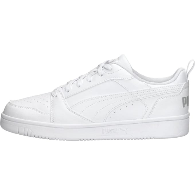 PUMA Rebound v6 Low Unisex Sneakers - PUMA White-Cool Light Gray