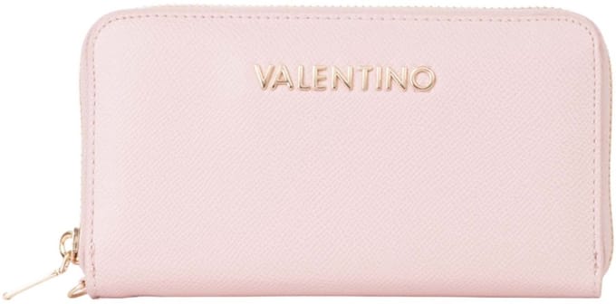 VALENTINO portemonnee Delia Re Zip Around Wallet Cipria roze