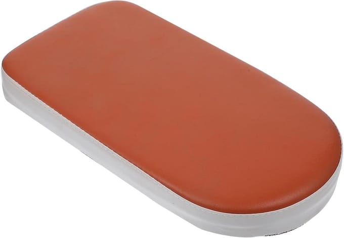Fiets Zitje - Rugleuning Pad - Comfortabel Reizen - Verwijderbaar Rugontwerp - 30 cm - Bruin
