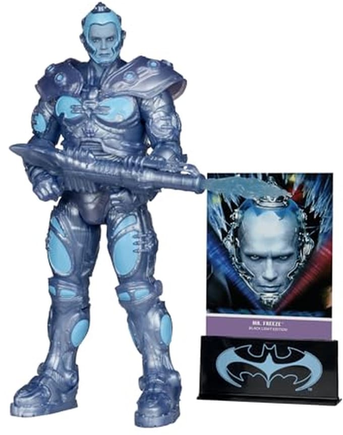 Actiefiguur Mr. Freeze - DC Multiverse (Black Light Edition) - 18 cm