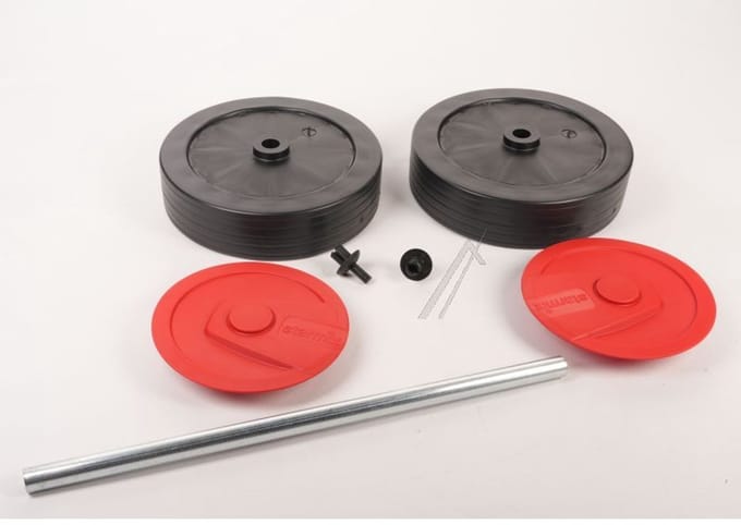 Starmix achterwielset incl. as voor Starmix ISP iPulse-serie, 444895