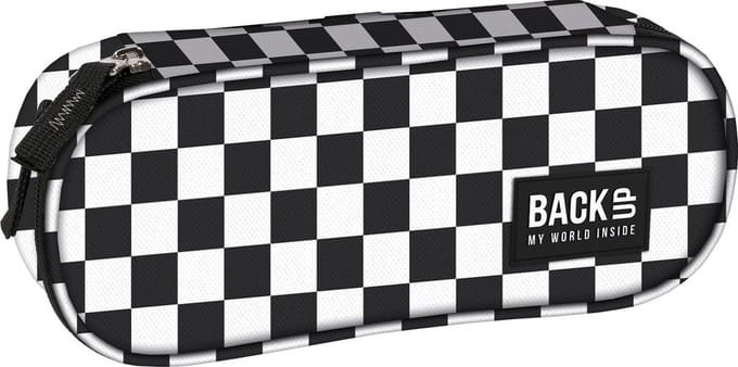 BackUP Etui Black & Whtie - 23 x 9 x 5 cm - Polyester