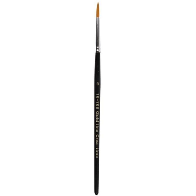 Creativ Company Round brushes - Nr. 8 12st.
