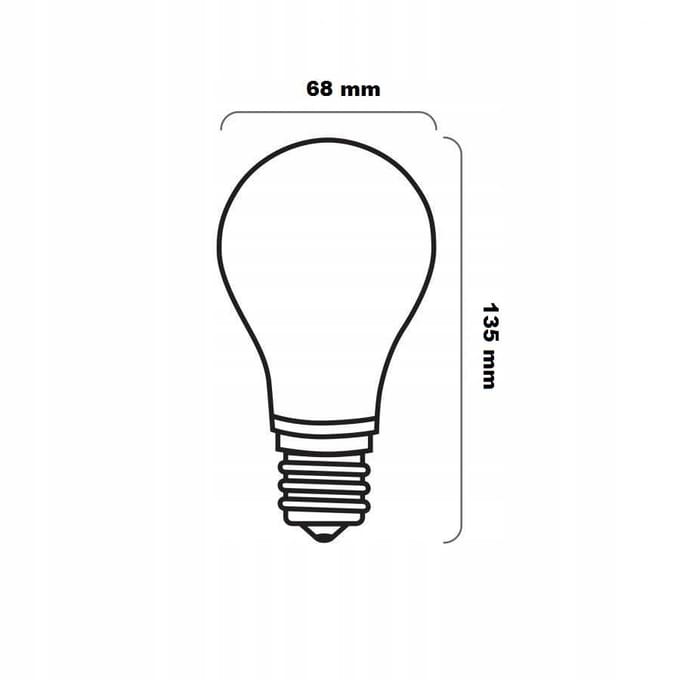 Trixline - Hittebestendige Gloeilamp - 200W - E27 - Warm Wit - Dimbaar