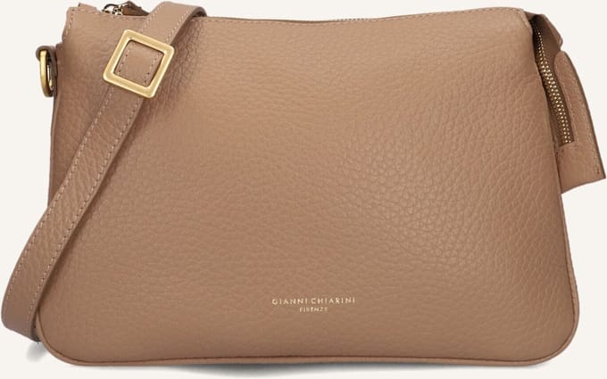 Gianni Chiarini Brooke Schoudertassen Dames - Taupe - Maat ONESIZE