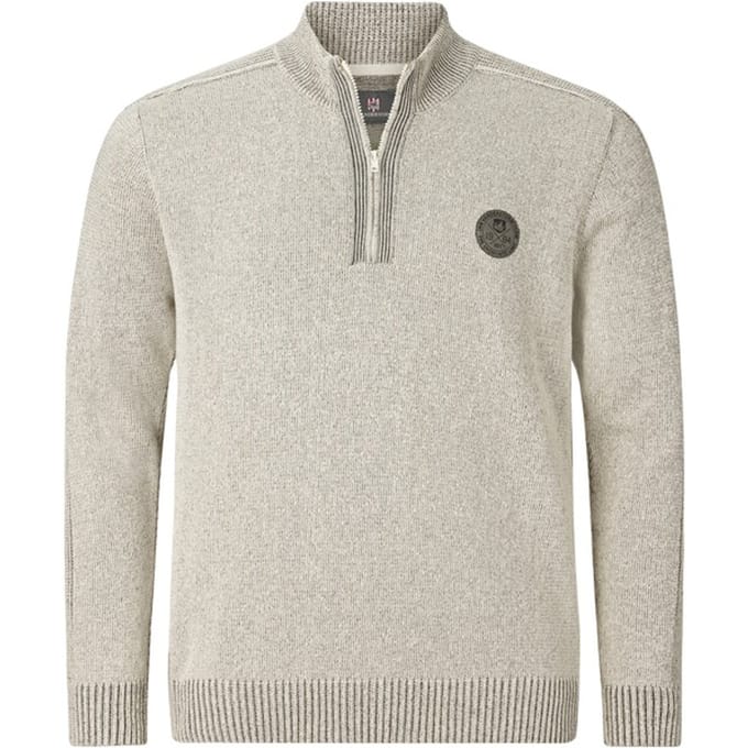 Jan Vanderstorm herren Trui - 76/78 - beige - Plus Size